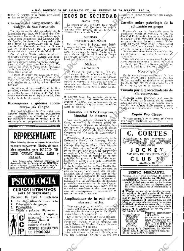 ABC MADRID 30-08-1970 página 34