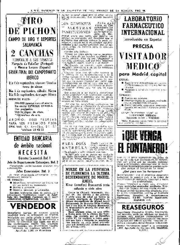 ABC MADRID 30-08-1970 página 40