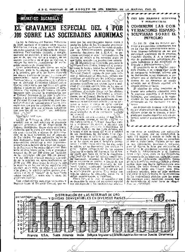 ABC MADRID 30-08-1970 página 43