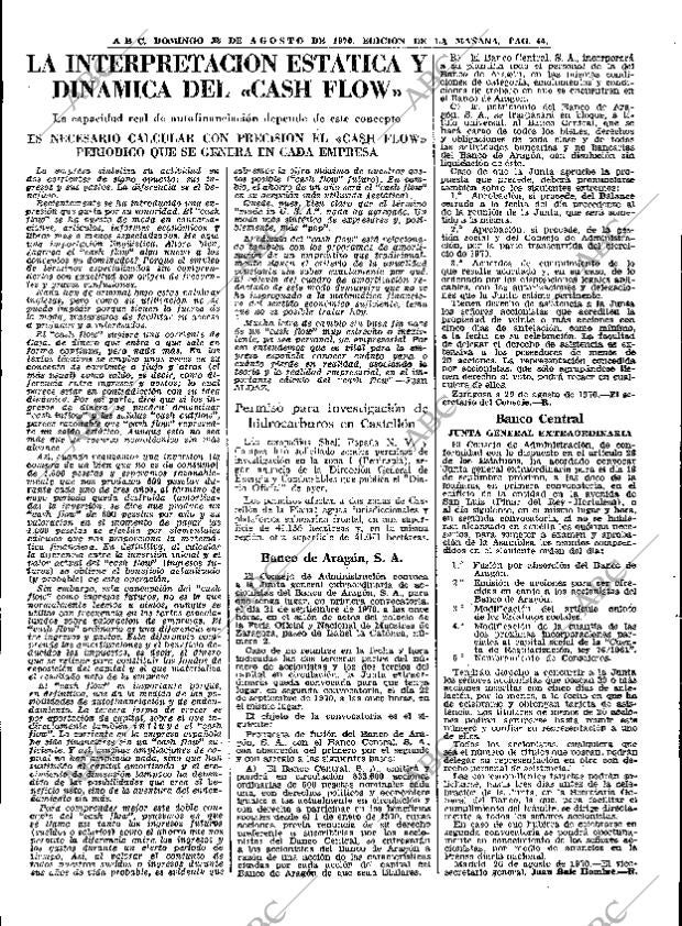 ABC MADRID 30-08-1970 página 44
