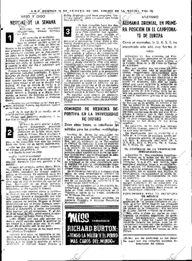 ABC MADRID 30-08-1970 página 52
