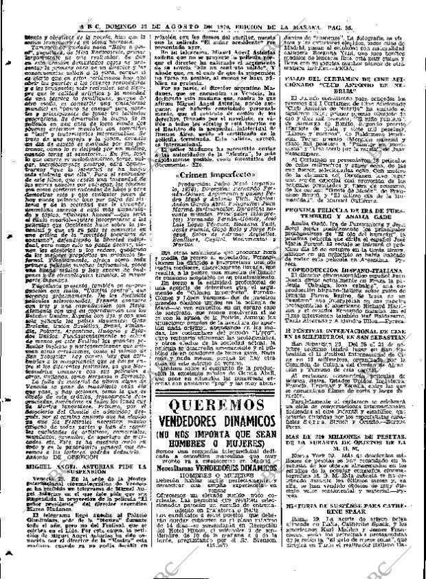 ABC MADRID 30-08-1970 página 58