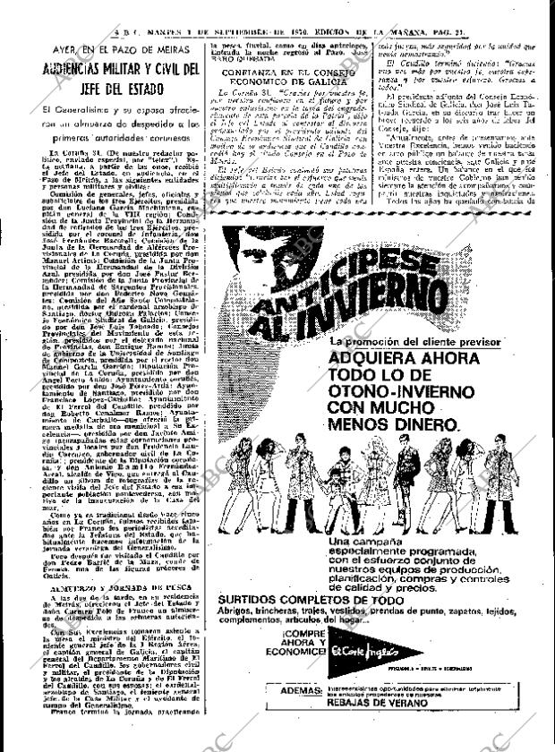 ABC MADRID 01-09-1970 página 21