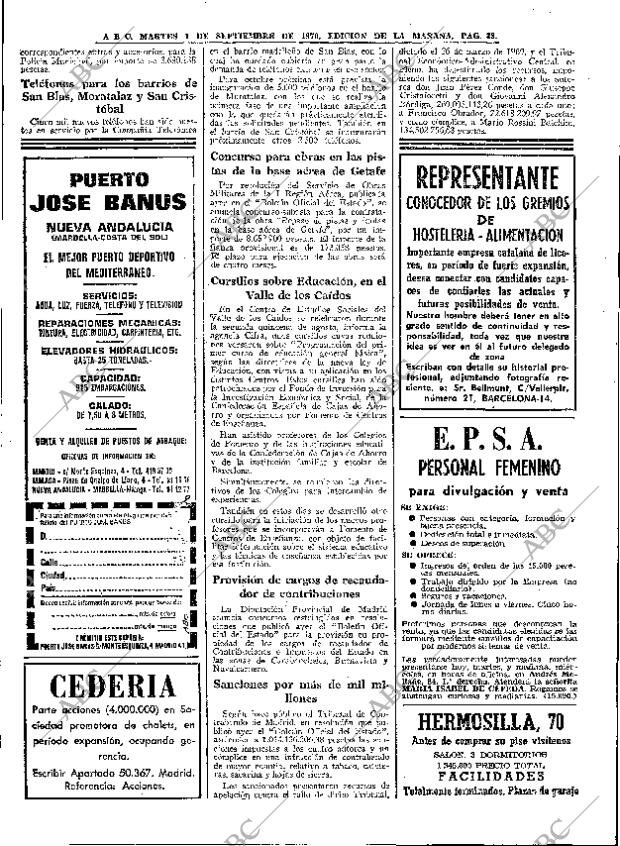 ABC MADRID 01-09-1970 página 38