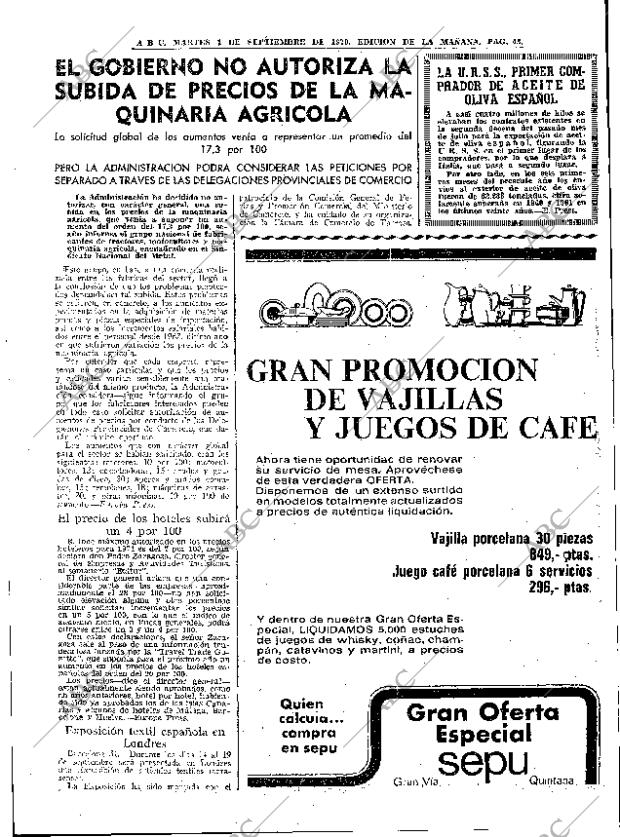 ABC MADRID 01-09-1970 página 43