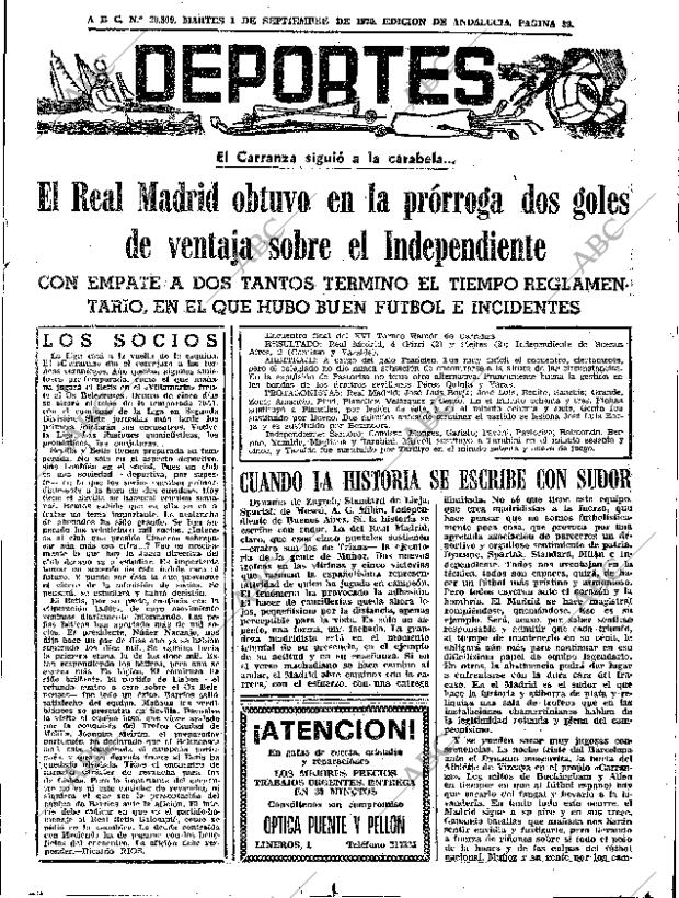 ABC SEVILLA 01-09-1970 página 39