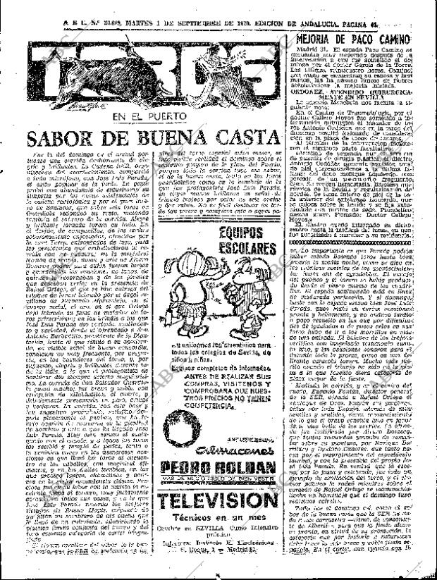 ABC SEVILLA 01-09-1970 página 47