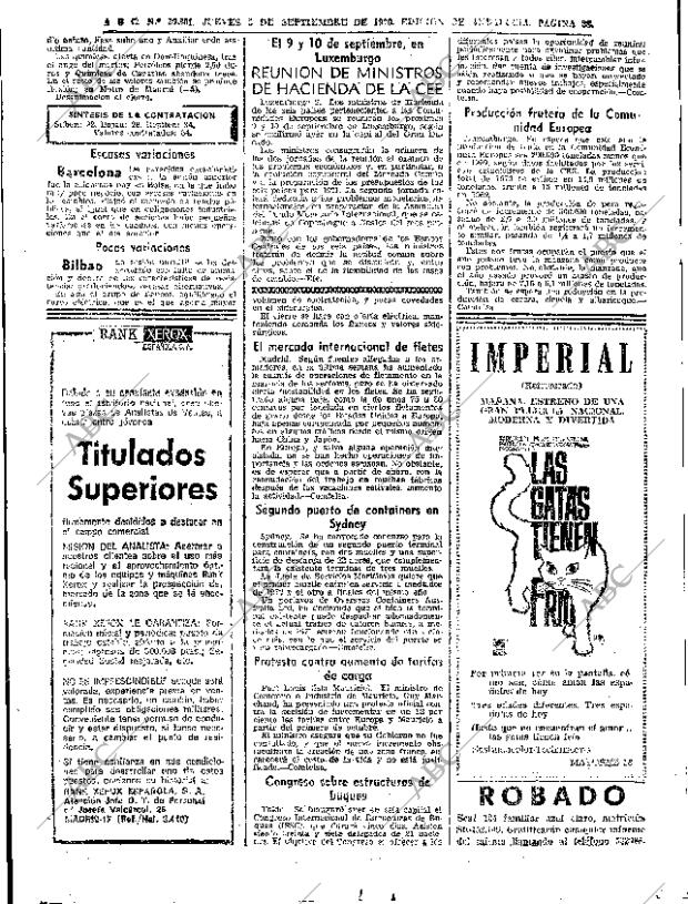 ABC SEVILLA 03-09-1970 página 28