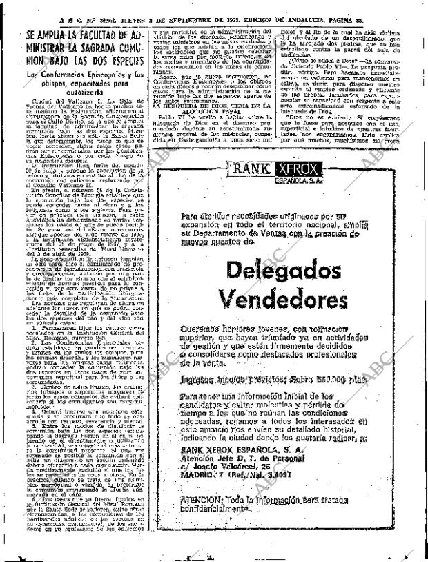 ABC SEVILLA 03-09-1970 página 35