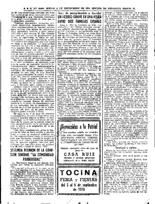 ABC SEVILLA 03-09-1970 página 36