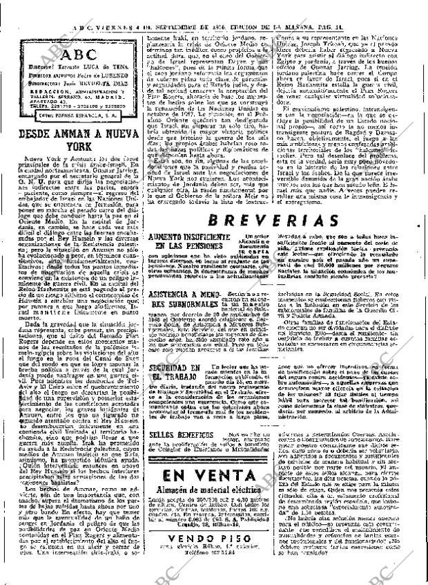 ABC MADRID 04-09-1970 página 14