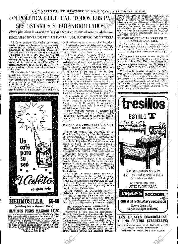 ABC MADRID 04-09-1970 página 20