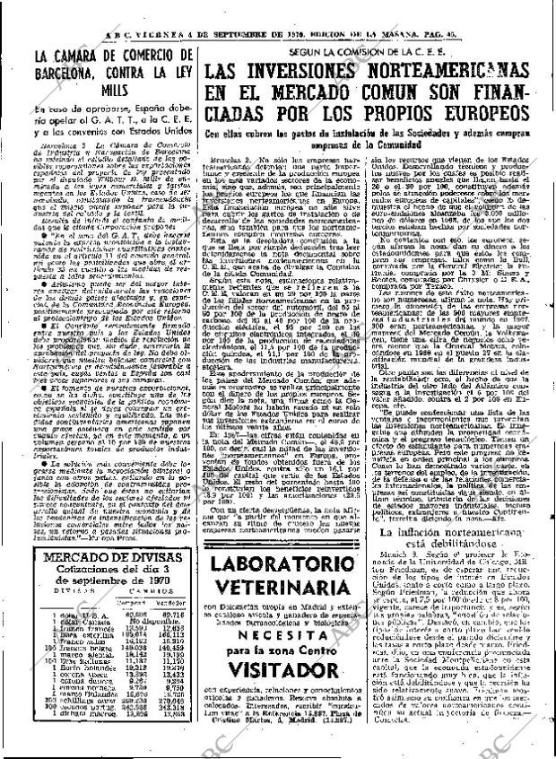 ABC MADRID 04-09-1970 página 45