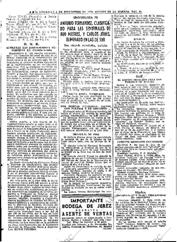ABC MADRID 04-09-1970 página 54