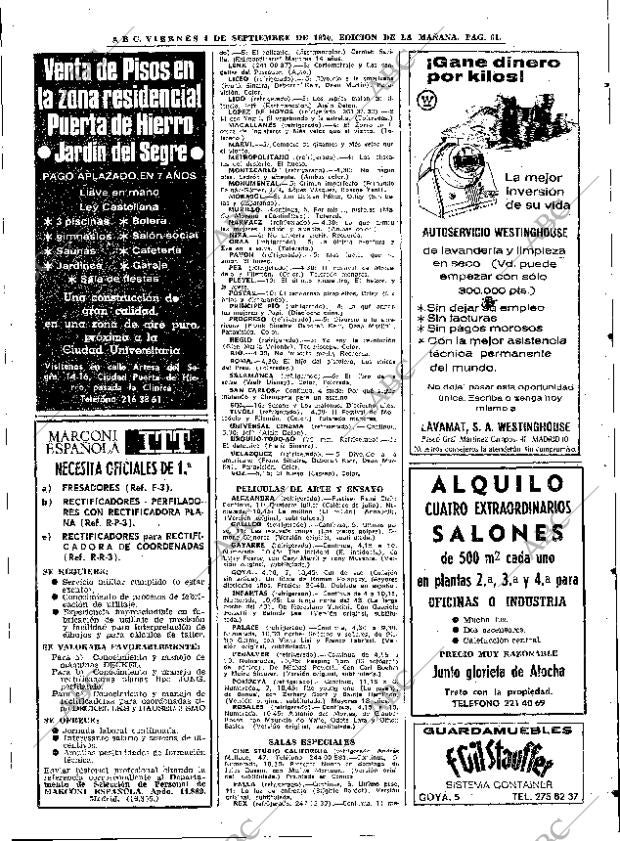 ABC MADRID 04-09-1970 página 61