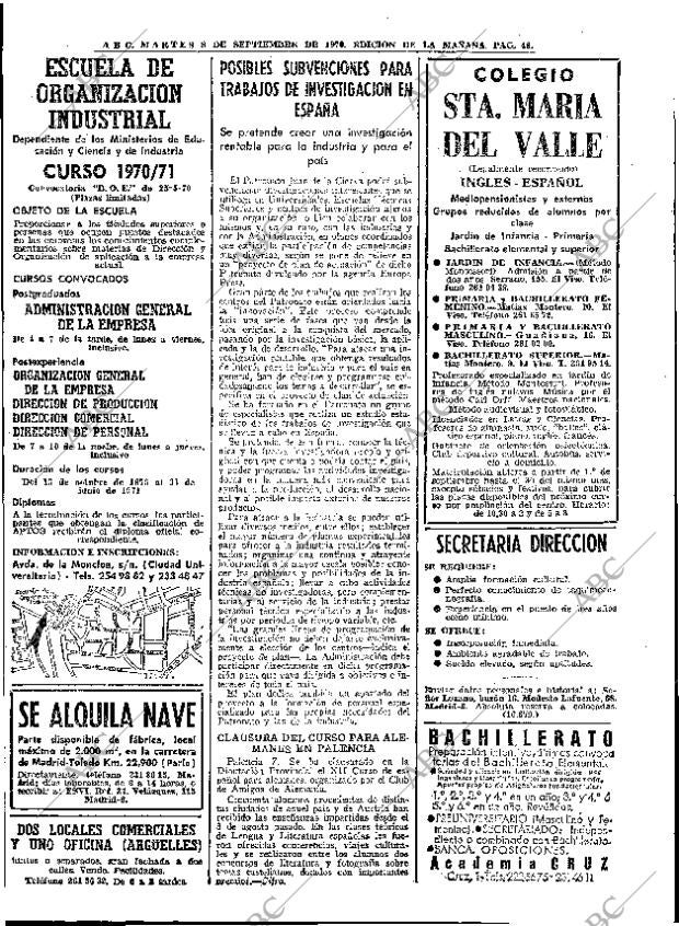 ABC MADRID 08-09-1970 página 48