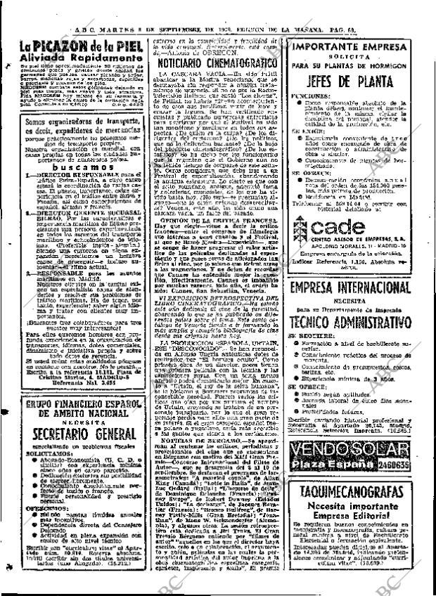 ABC MADRID 08-09-1970 página 68