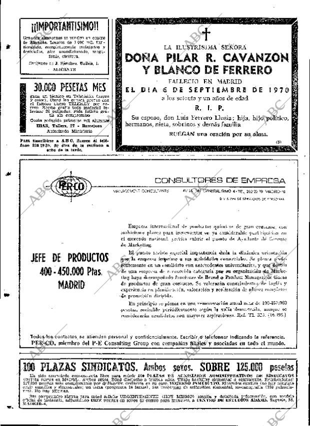 ABC MADRID 08-09-1970 página 90