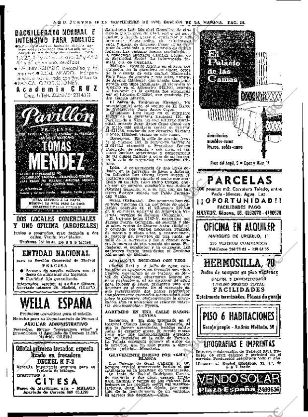 ABC MADRID 10-09-1970 página 24