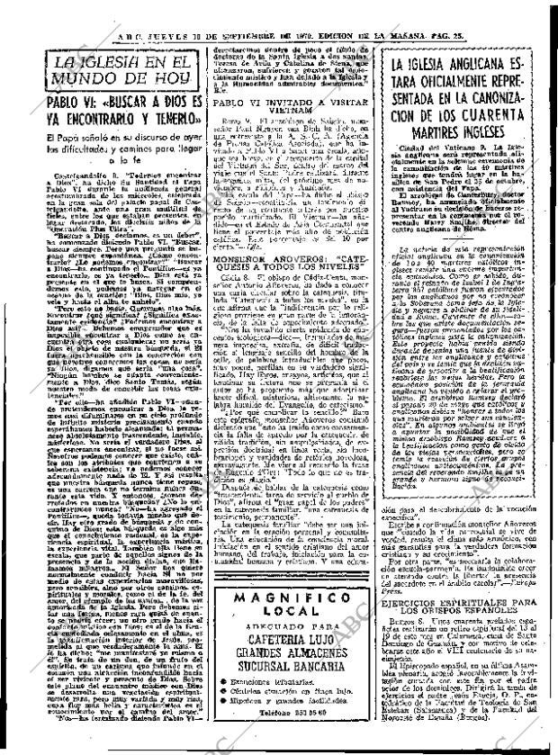 ABC MADRID 10-09-1970 página 25