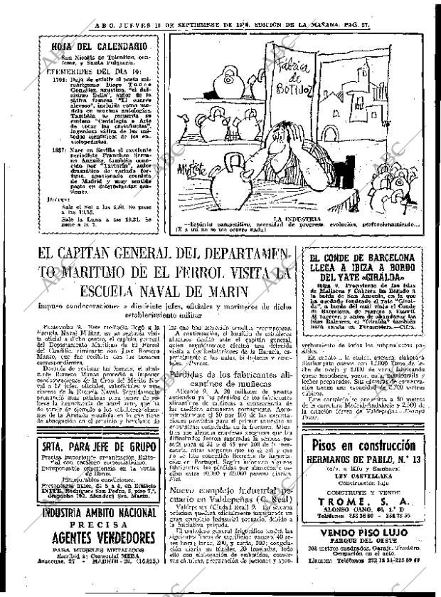 ABC MADRID 10-09-1970 página 27