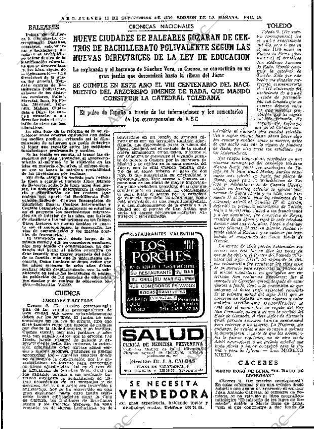ABC MADRID 10-09-1970 página 29
