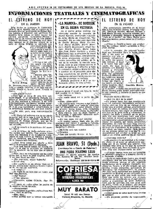 ABC MADRID 10-09-1970 página 61