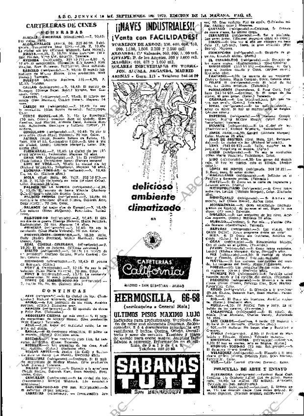 ABC MADRID 10-09-1970 página 65