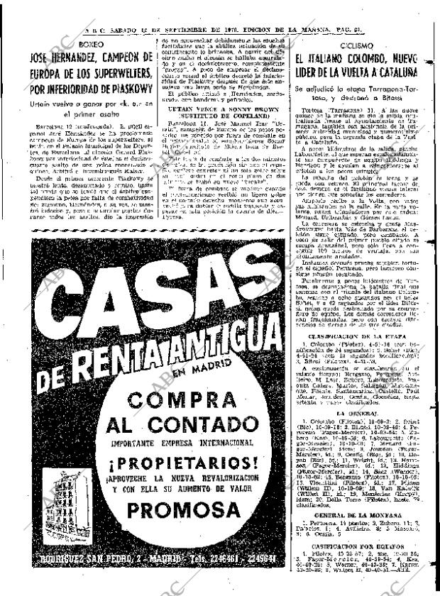 ABC MADRID 12-09-1970 página 61