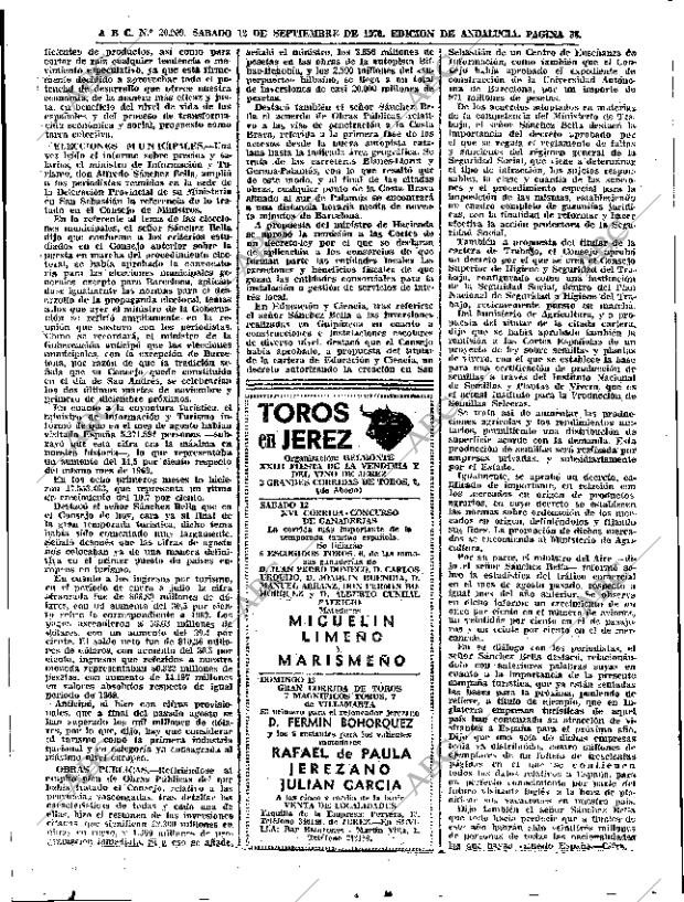 ABC SEVILLA 12-09-1970 página 38