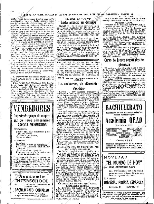 ABC SEVILLA 12-09-1970 página 58