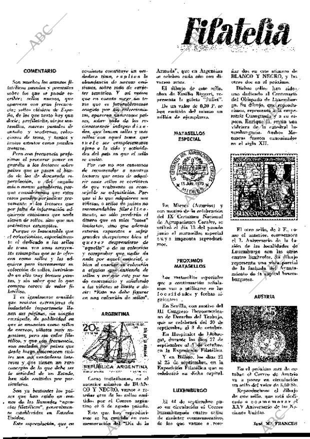 BLANCO Y NEGRO MADRID 19-09-1970 página 11