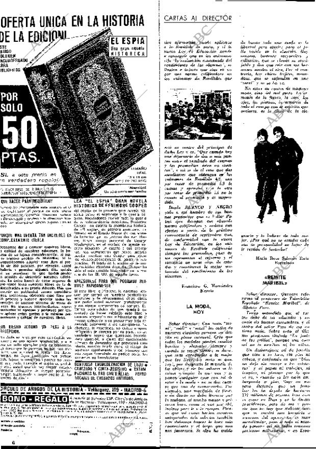 BLANCO Y NEGRO MADRID 19-09-1970 página 6