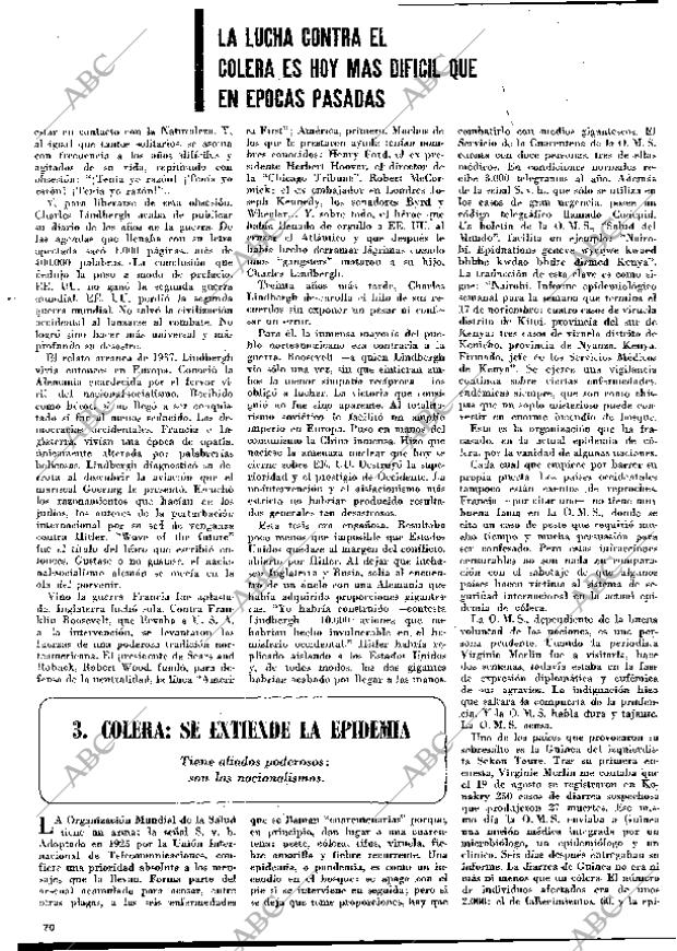 BLANCO Y NEGRO MADRID 19-09-1970 página 70