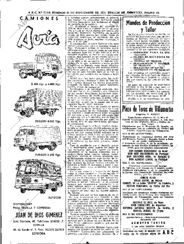 ABC SEVILLA 20-09-1970 página 40