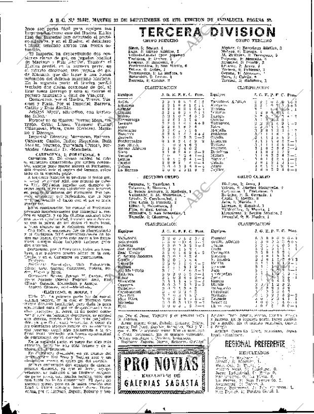 ABC SEVILLA 22-09-1970 página 52
