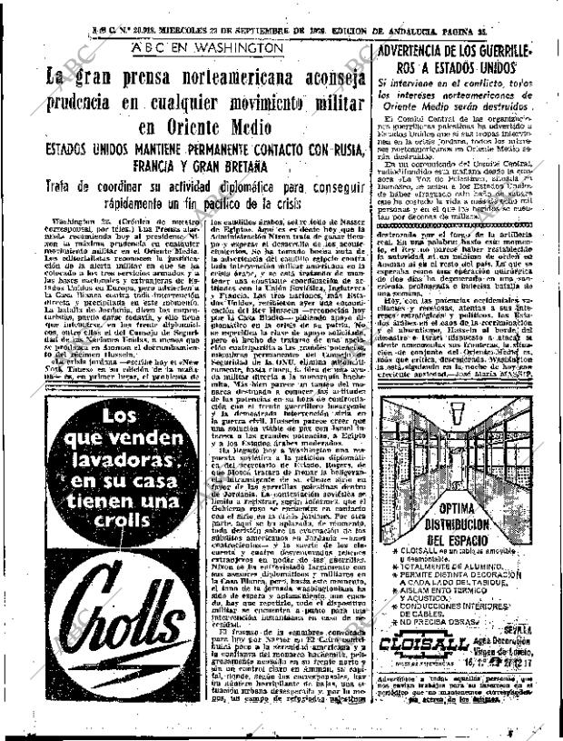 ABC SEVILLA 23-09-1970 página 35
