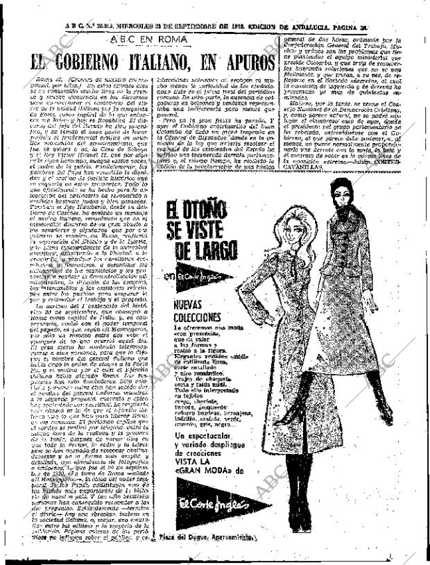 ABC SEVILLA 23-09-1970 página 39
