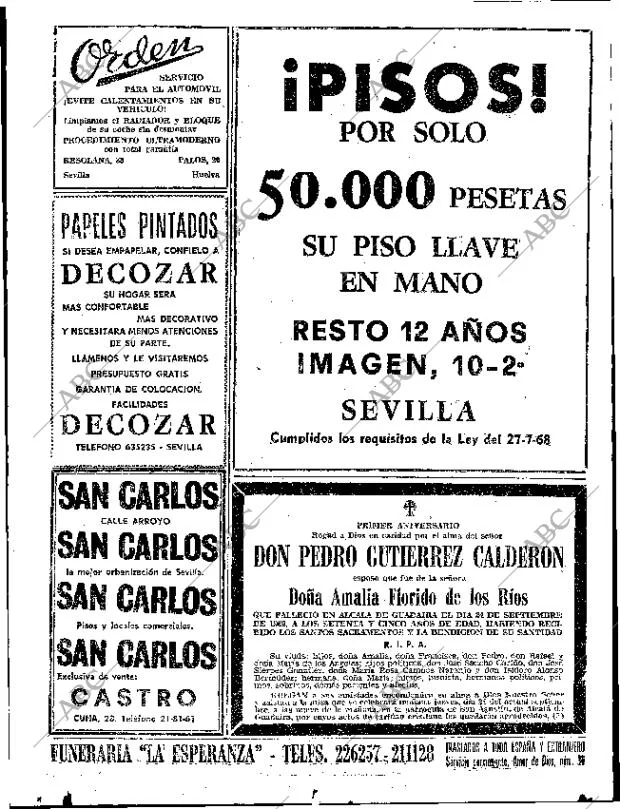 ABC SEVILLA 23-09-1970 página 76