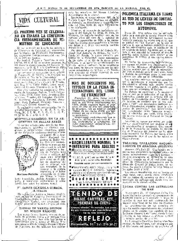 ABC MADRID 24-09-1970 página 47