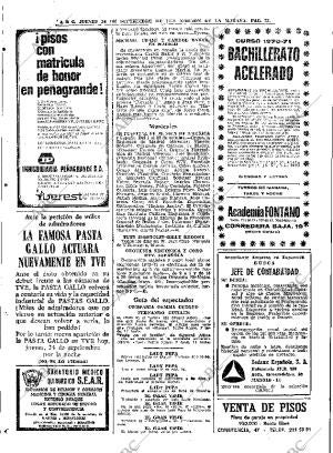 ABC MADRID 24-09-1970 página 72