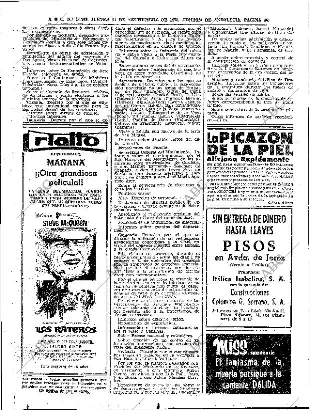 ABC SEVILLA 24-09-1970 página 40