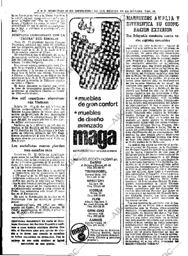 ABC MADRID 30-09-1970 página 28