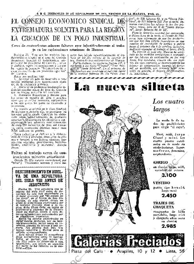 ABC MADRID 30-09-1970 página 43