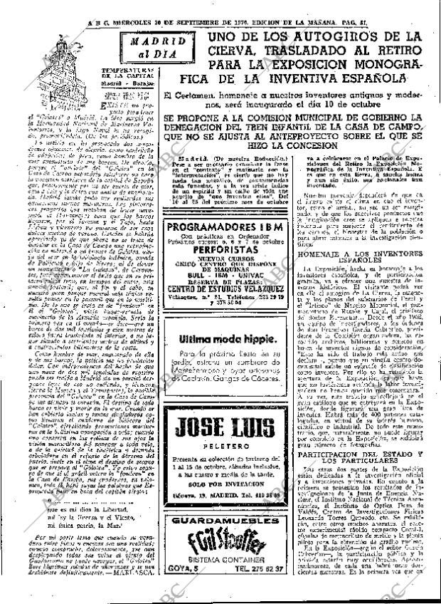 ABC MADRID 30-09-1970 página 51