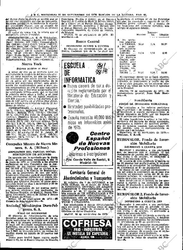 ABC MADRID 30-09-1970 página 68