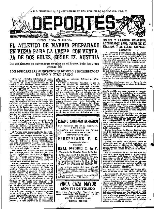 ABC MADRID 30-09-1970 página 71