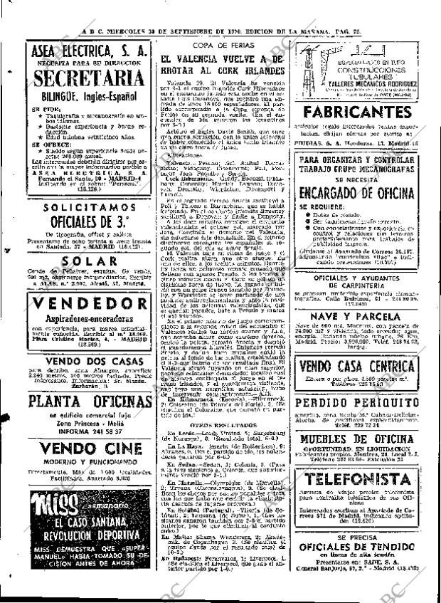 ABC MADRID 30-09-1970 página 72