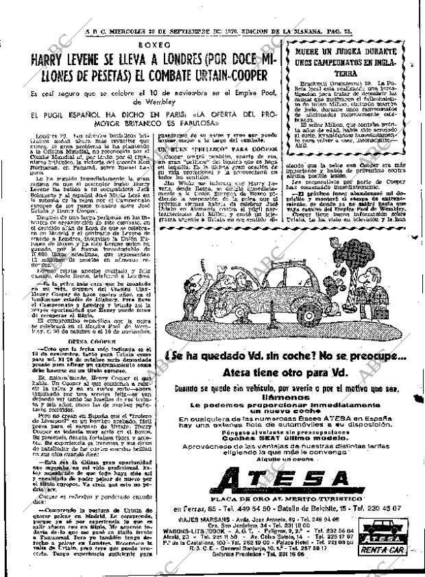 ABC MADRID 30-09-1970 página 75