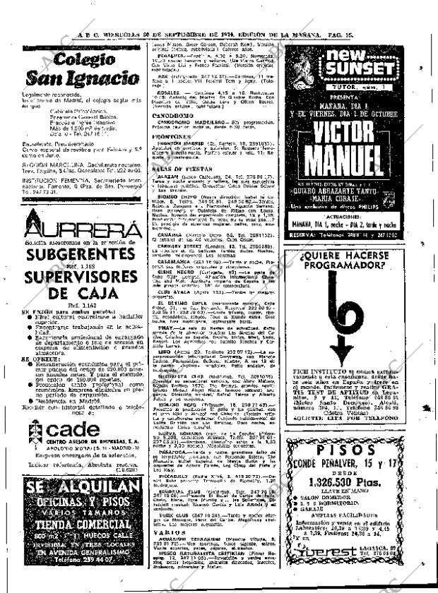 ABC MADRID 30-09-1970 página 95